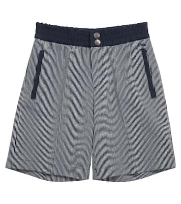 Gestreifte Shorts aus Baumwolle | Emporio Armani Kids