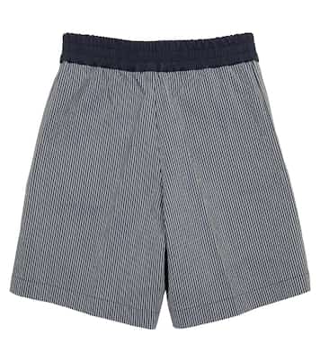 Gestreifte Shorts aus Baumwolle | Emporio Armani Kids