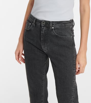 Jeans regular a vita media | Toteme