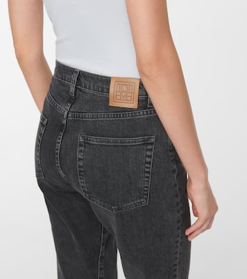 Jeans regular a vita media | Toteme