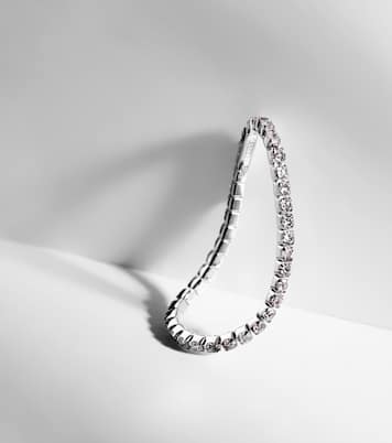 Anillo Single Thread de oro blanco de 18 ct con diamantes | Shay Jewelry