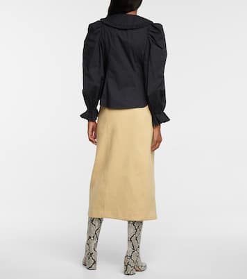 Bluse Marietta aus Baumwollpopeline | Ulla Johnson
