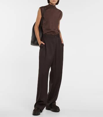 Zipped Boot 1 suede ankle boots | The Row