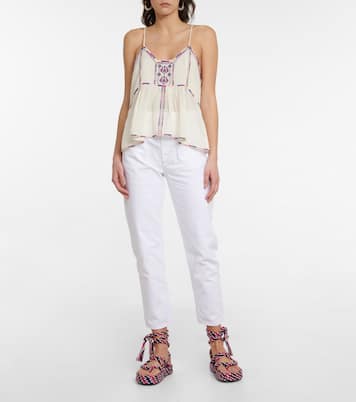 High-Rise Straight Jeans Neasr | Marant Etoile