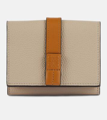 Trifold leather wallet | Loewe