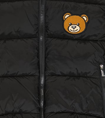 Giacca imbottita con applicazioni | Moschino Kids