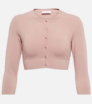 Cropped knit cardigan | Alaïa