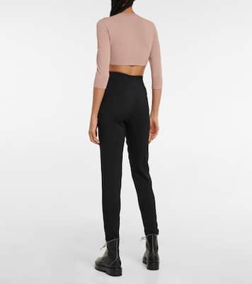 Cropped knit cardigan | Alaïa