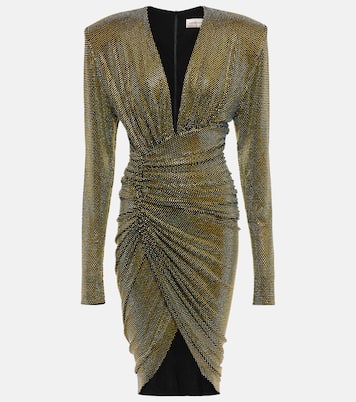 Minikleid aus Jersey mit Kristallen | Alexandre Vauthier