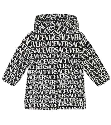 Bedruckte Daunenjacke | Versace Kids