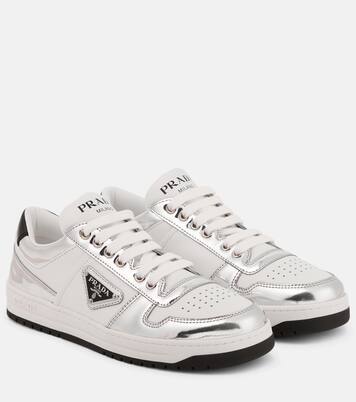 Sneakers Downtown in pelle con logo | Prada