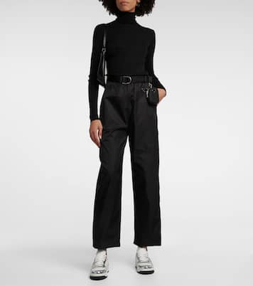 Sneakers Downtown in pelle con logo | Prada