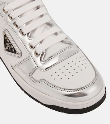 Sneakers Downtown in pelle con logo | Prada