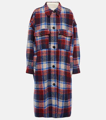 Fontizi checked coat | Marant Etoile