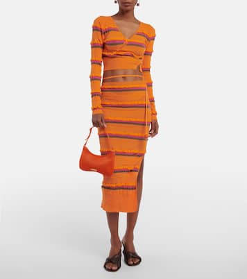 Le Bisou calf hair shoulder bag | Jacquemus