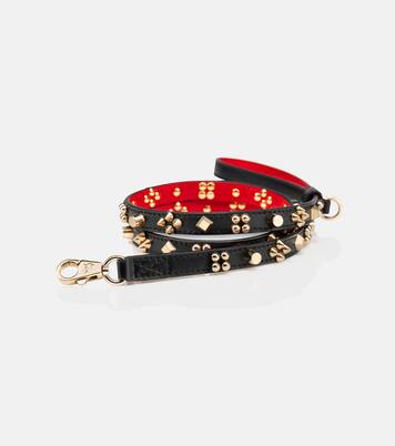 Loubileash S embellished leather dog leash | Christian Louboutin