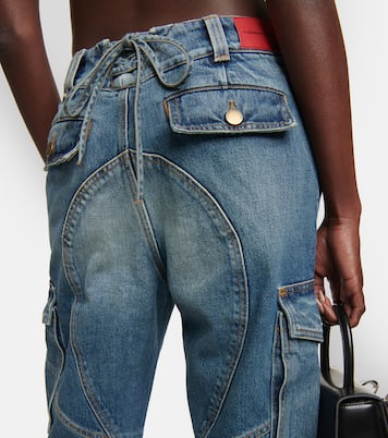 Sequin-embellished flared jeans | Alessandra Rich