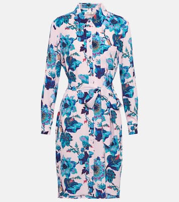 Prita floral-print shirt minidress | Diane von Furstenberg