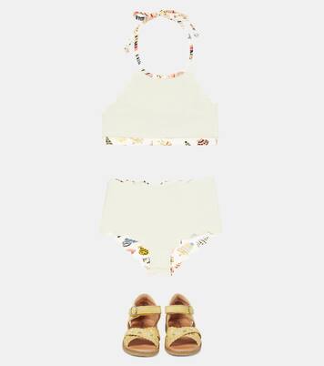 Slip bikini reversibili Palm Springs | Marysia Bumby