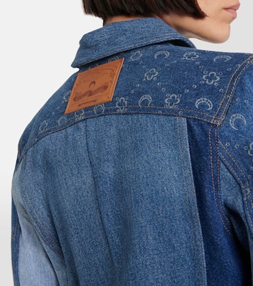 Chaqueta Moonogram en denim patchwork | Marine Serre