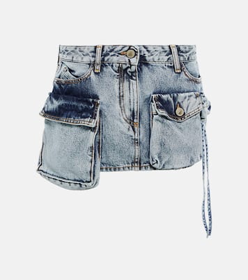 Mini-jupe en jean | The Attico