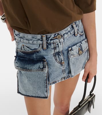 Mini-jupe en jean | The Attico