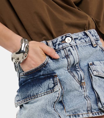 Mini-jupe en jean | The Attico