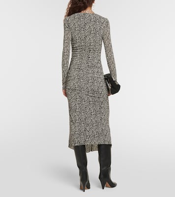 Laly printed jersey midi dress | Isabel Marant