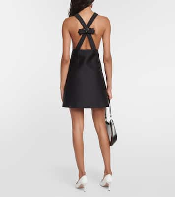 Wool-blend minidress | Prada