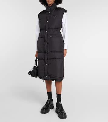 Wattierter Mantel aus Re-Nylon | Prada