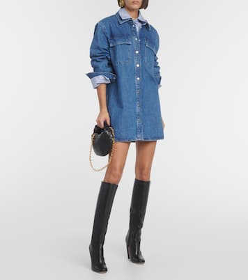 Abito chemisier in jeans di cotone | Frame