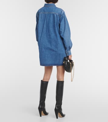 Abito chemisier in jeans di cotone | Frame