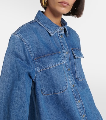 Abito chemisier in jeans di cotone | Frame