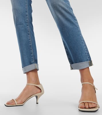 Le Garcon mid-rise cropped jeans | Frame
