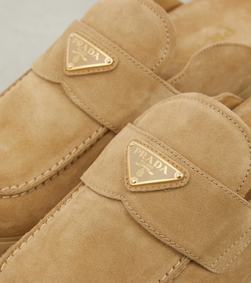 Slipper in suede | Prada