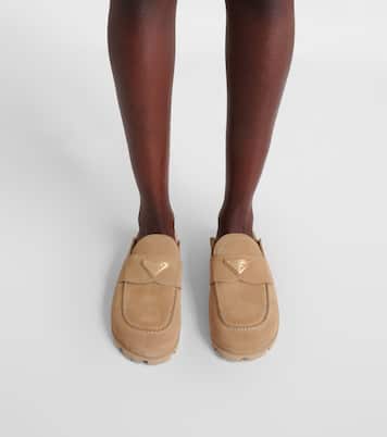 Slipper in suede | Prada