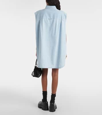 Abito chemisier di jeans oversize | Prada