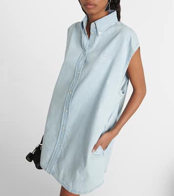 Abito chemisier di jeans oversize | Prada