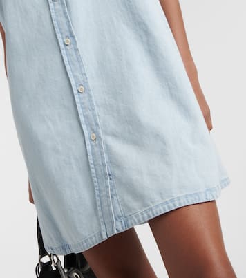 Abito chemisier di jeans oversize | Prada
