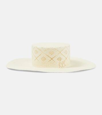 Cappello in paglia con logo | Ruslan Baginskiy