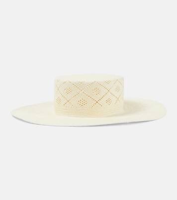 Cappello in paglia con logo | Ruslan Baginskiy
