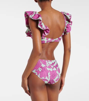Top bikini con stampa floreale | La DoubleJ