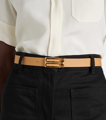Frame leather belt | Victoria Beckham