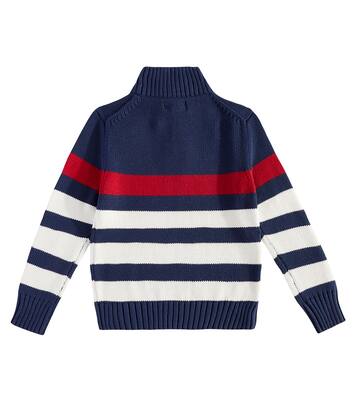 Striped cotton turtleneck sweater | Polo Ralph Lauren Kids