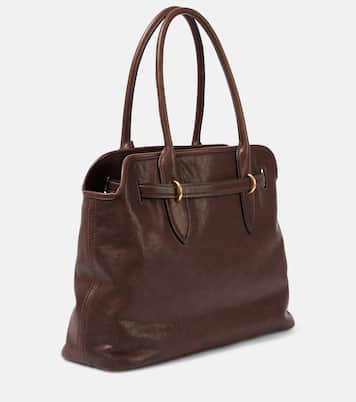 Adventure Large leather shoulder bag | Miu Miu
