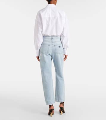 Jeans regular distressed a vita bassa | Dolce&Gabbana