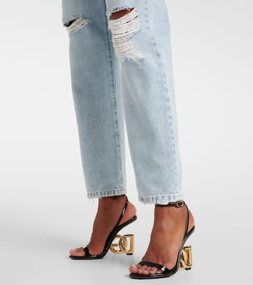 Jeans regular distressed a vita bassa | Dolce&Gabbana