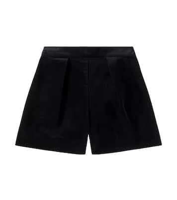 Shorts Flash de terciopelo de algodón | Bonpoint