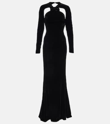 Robe aus Samt | Alessandra Rich