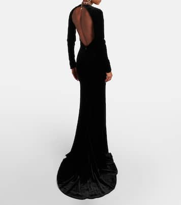 Robe aus Samt | Alessandra Rich